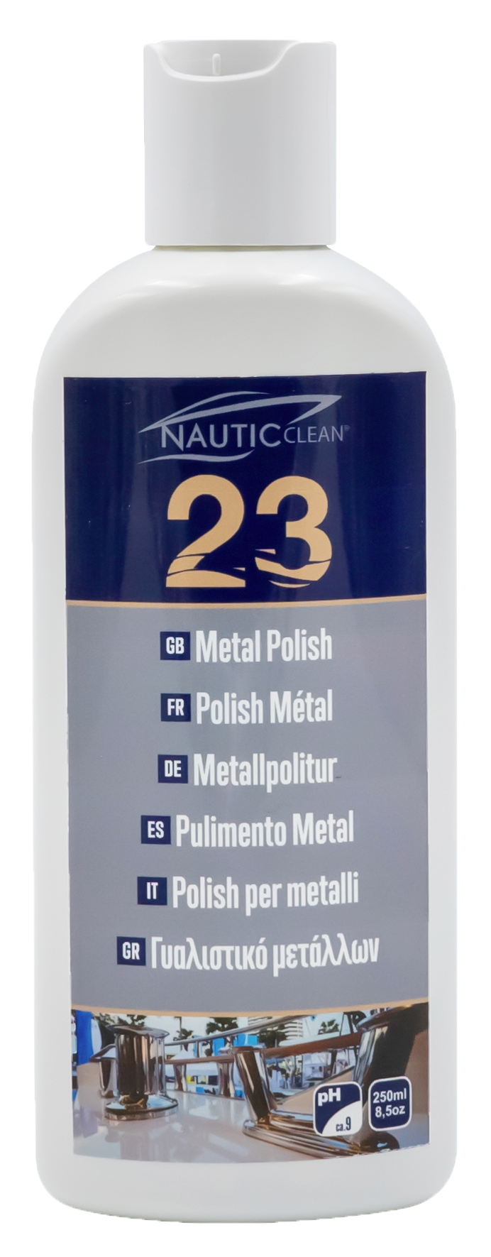 Nautic Clean 23 Polish métaux - Le Nettoyeur Bateau