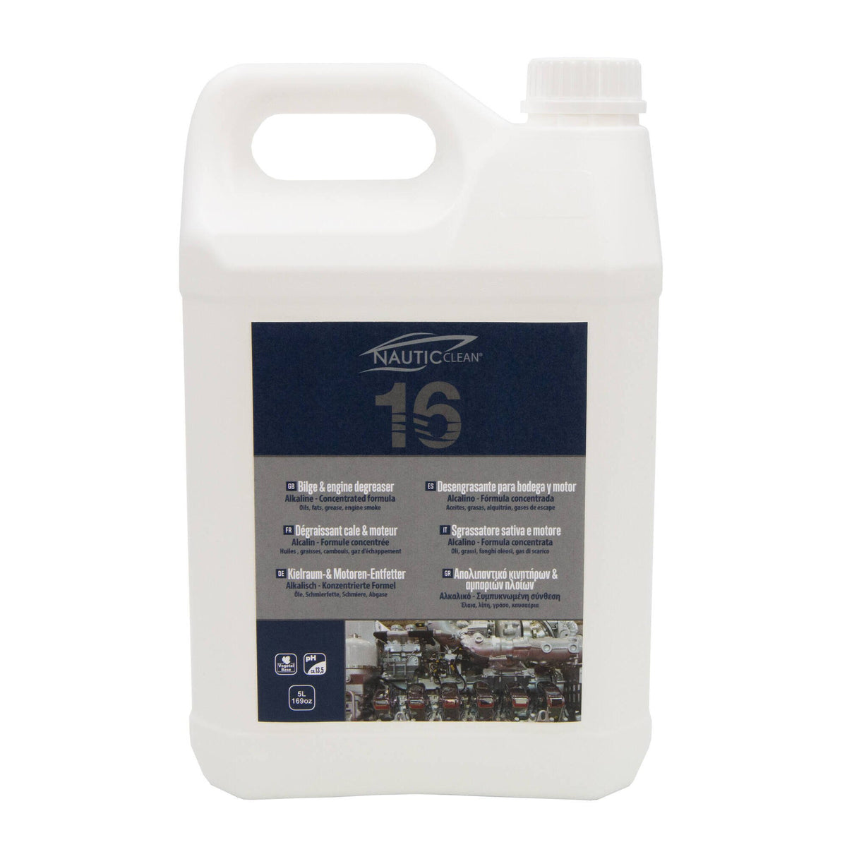 Dégraissant cale et moteur — Nautic Clean 16 — 5 L