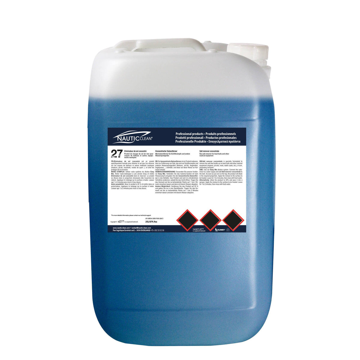 Éliminateur de sel — Nautic Clean 27 — 25 L