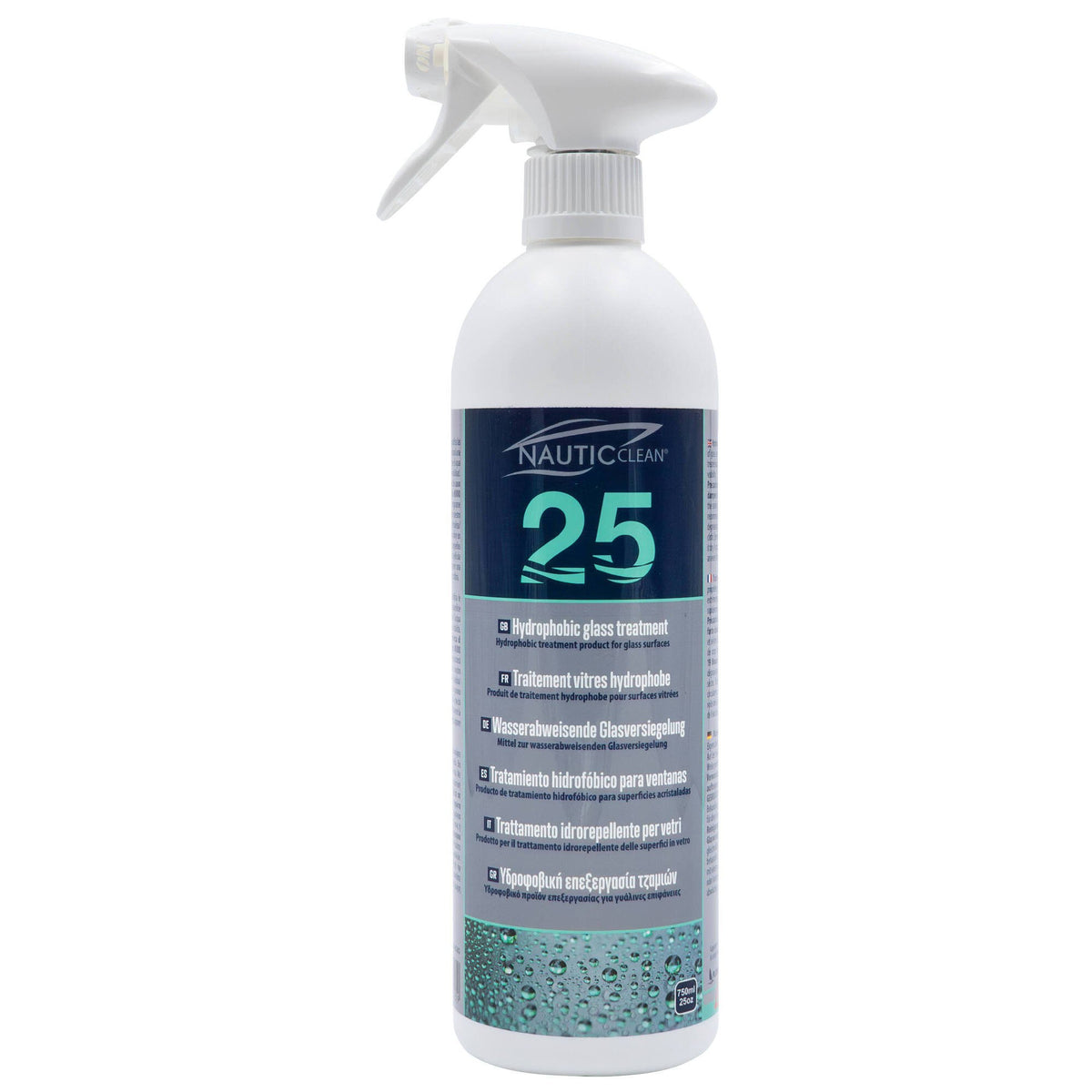 Traitement hydrophobe vitres — Nautic Clean 25 — 750 ml
