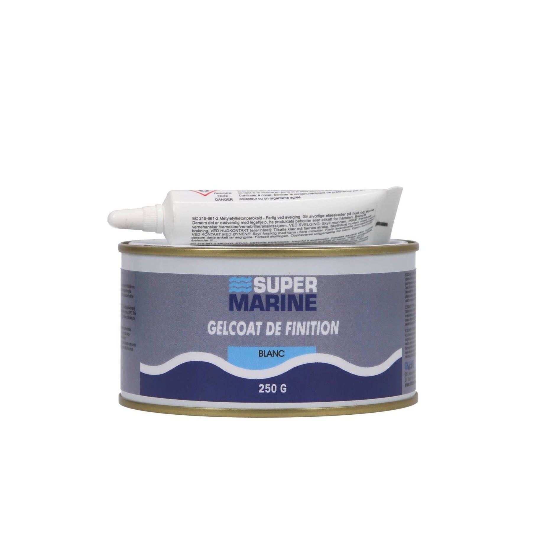Gelcoat de finition blanc — Super Marine — 250 g