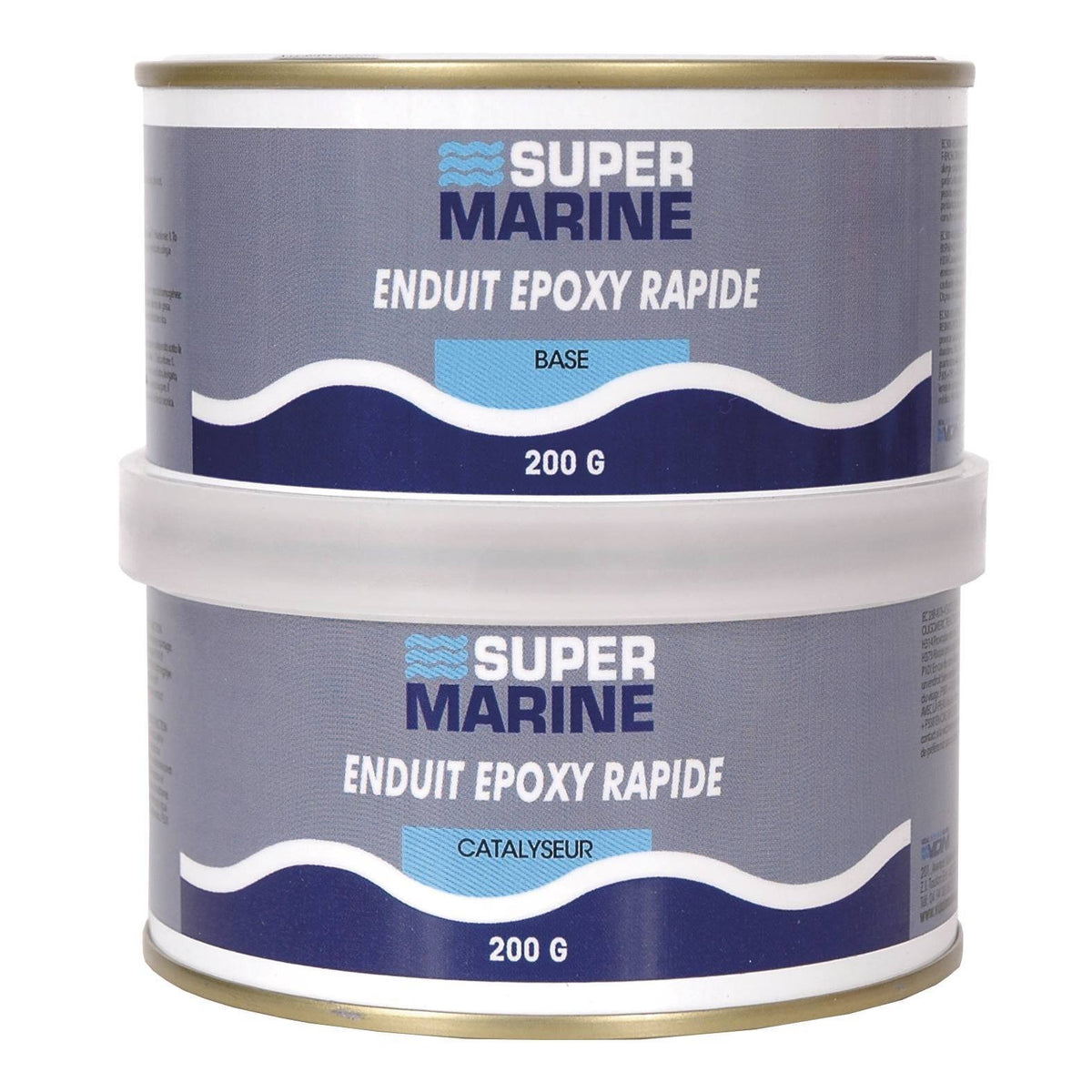 Mastic époxy étanche 400 g — Super Marine — Kit 400 g