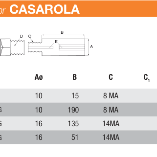 AA NR086 — schéma technique et dimensions du catalogue
