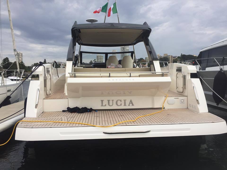 Lettres Bateau : pour navire de  7 m à 12 m - Le Nettoyeur Bateau