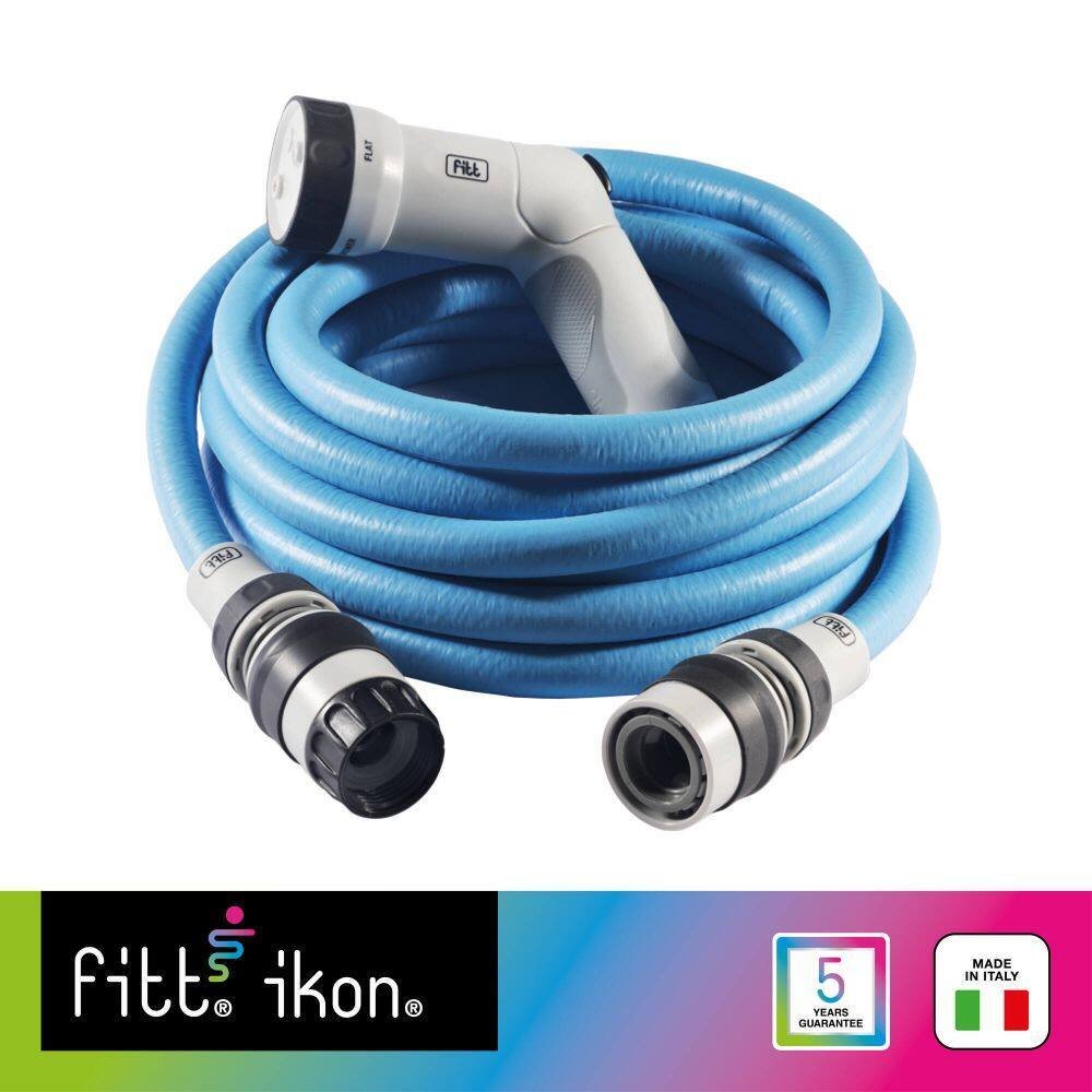 Tuyau de lavage Ikon bleu - 25m