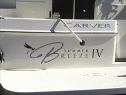 Lettres Bateau : pour navire de - 7 m - Le Nettoyeur Bateau